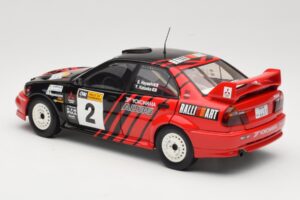 Mitsubishi Lancer Evolution VI #2 Y. Kataoka / S. Hayashi Winner Rally Canberra 1999 AUTOart 1:18 89942 Fém – 7. kép a 8-ből