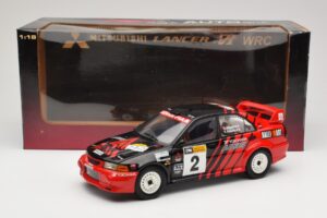 Mitsubishi Lancer Evolution VI #2 Y. Kataoka / S. Hayashi Winner Rally Canberra 1999 AUTOart 1:18 89942 Fém – 8. kép a 8-ből