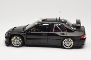 Mitsubishi Lancer Evolution WRC Plain Body Fekete AUTOart 1:18 80528 Fém – 4. kép a 8-ből