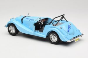Morgan 4/4 Kék Tonka 1:18 18681 Fém – 5. kép a 8-ből