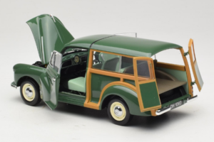 Morris Minor 1000 Traveller Zöld Minichamps 1:18 150137011 Fém – 5. kép a 8-ből