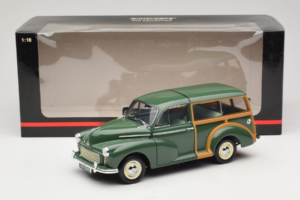 Morris Minor 1000 Traveller Zöld Minichamps 1:18 150137011 Fém – 8. kép a 8-ből