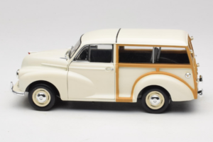 Morris Minor Traveller Fehér Minichamps 1:18 150137010 Fém – 4. kép a 9-ből