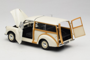 Morris Minor Traveller Fehér Minichamps 1:18 150137010 Fém – 5. kép a 9-ből