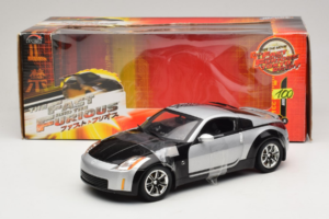 Nissan 350Z Fast & Furious Tokyo Drift Joyride 1:18 53608A Fém – 6. kép a 6-ből
