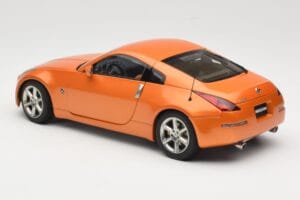 Nissan 350Z Z33 Sunset Orange AUTOart 1:18 77312 Fém – 7. kép a 8-ből
