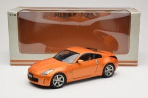 Nissan 350Z Z33 Sunset Orange AUTOart 1:18 77312 Fém – 8. kép a 8-ből