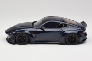 Nissan 400Z RZ34 Pandem Midnight Blue GT Spirit 1:18 GT494 Gyanta – 3. kép a 6-ből