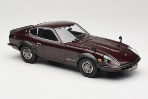 Nissan Fairlady 240Z-G S30 Bordó Kyosho 1:18 08212M Fém – 6. kép a 8-ből