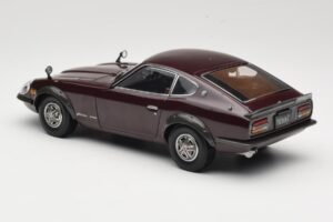 Nissan Fairlady 240Z-G S30 Bordó Kyosho 1:18 08212M Fém – 7. kép a 8-ből