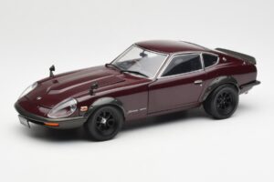 Nissan Fairlady 240ZG Barna Kyosho 1:18 08217M Fém