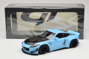 Nissan Fairlady Z RZ34 Pandem China Blue Black GT Spirit 1:18 GT943 Gyanta – 6. kép a 6-ből