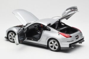 Nissan Fairlady Z Z34 NISMO Type 380RS Ezüst AUTOart 1:18 77401 Fém – 5. kép a 8-ből