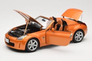 Nissan Fairlady Z Z33 Roadster Sunset Orange AUTOart 1:18 77377 Fém – 2. kép a 8-ből