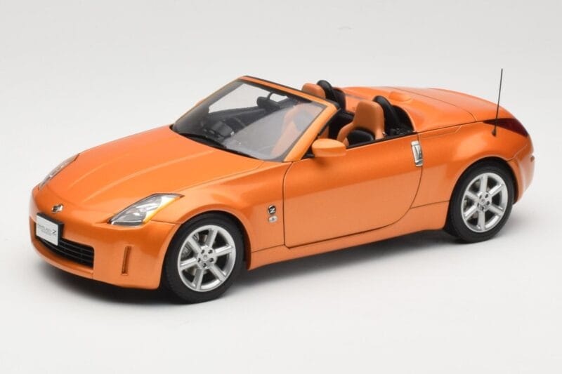 Nissan Fairlady Z Z33 Roadster Sunset Orange AUTOart 1:18 77377 Fém