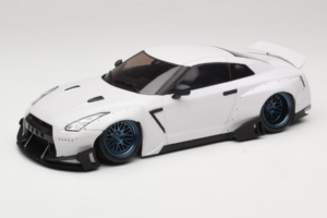Nissan GT-R R35 Boost Wars 2 Fehér Jp Kraemo 1:18 KRAEMO001 Fém – 2. kép a 7-ből
