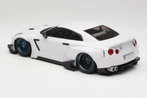 Nissan GT-R R35 Boost Wars 2 Fehér Jp Kraemo 1:18 KRAEMO001 Fém – 6. kép a 7-ből