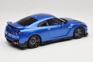 Nissan GT-R R35 Skyline Edition Bayside Blue GT Spirit 1:18 GT521 Gyanta – 2. kép a 6-ből