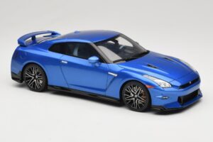 Nissan GT-R R35 Skyline Edition Bayside Blue GT Spirit 1:18 GT521 Gyanta – 4. kép a 6-ből