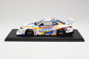 Nissan Silvia S15 LB-Super Silhouette #555 Formula Drift Japan 2023 TopSpeed 1:18 TS0586 Gyanta