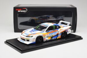 Nissan Silvia S15 LB-Super Silhouette #555 Formula Drift Japan 2023 TopSpeed 1:18 TS0586 Gyanta – 6. kép a 6-ből