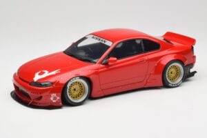 Nissan Silvia S15 Rocket Bunny Burning Red Otto 1:18 OT1115 Gyanta