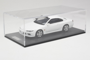Nissan Silvia S15 Spec-S Fehér Cracked Plexi One Model 1:18 REMC034 Fém – 6. kép a 7-ből