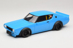 Nissan Skyline 2000 GT-R KPGC110 LB Works Kék Otto 1:18 OT1210 Gyanta
