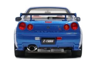 Nissan Skyline GT-R R34 NISMO Z-Tune Bayside Blue Otto 1:12 G082 Gyanta – 3. kép a 4-ből