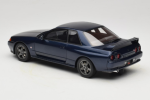 Nissan Skyline GT-R BNR32 Dark Blue Pearl Otto 1:18 OT1199 Gyanta – 5. kép a 6-ből
