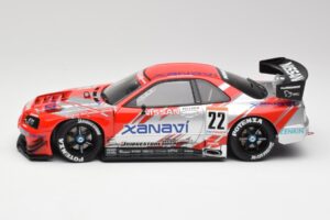 Nissan Skyline GT-R #22 M. Krumm / S. Motoyama Xanavi Nismo JGTC 2002 AUTOart 1:18 80277 Fém – 3. kép a 6-ből