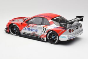 Nissan Skyline GT-R #22 M. Krumm / S. Motoyama Xanavi Nismo JGTC 2002 AUTOart 1:18 80277 Fém – 5. kép a 6-ből