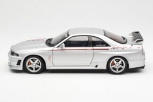 Nissan Skyline GT-R R33 R-Tune Ezüst AUTOart 1:18 77326 Fém – 4. kép a 8-ből