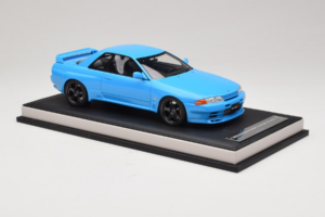 Nissan Skyline GT-R R32 Customized Version Kék MotorHelix 1:18 MH029CB Gyanta – 4. kép a 7-ből