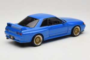 Nissan Skyline GT-R R32 V-Spec II Tuned Kék AUTOart 1:18 77415 Fém – 3. kép a 8-ből