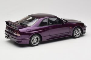 Nissan Skyline GT-R R33 V-Spec Midnight Purple Otto 1:18 OT1138 Gyanta – 2. kép a 6-ből