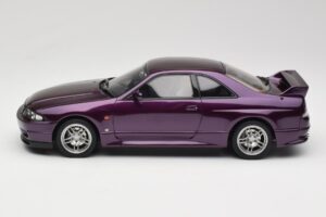 Nissan Skyline GT-R R33 V-Spec Midnight Purple Otto 1:18 OT1138 Gyanta – 3. kép a 6-ből