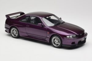 Nissan Skyline GT-R R33 V-Spec Midnight Purple Otto 1:18 OT1138 Gyanta – 4. kép a 6-ből