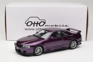 Nissan Skyline GT-R R33 V-Spec Midnight Purple Otto 1:18 OT1138 Gyanta – 6. kép a 6-ből