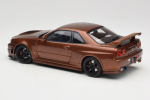 Nissan Skyline GT-R R34 Customized Metallic Bronze MotorHelix 1:18 M83414 Fém – 7. kép a 8-ből