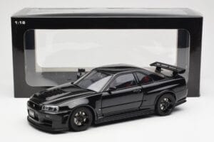 Nissan Skyline GT-R R34 NISMO Z-Tune Fekete AUTOart 1:18 77355 Fém – 8. kép a 8-ből