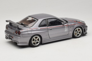 Nissan Skyline GT-R R34 Nismo S-Tune Ezüst AUTOart 1:18 77358 Fém – 3. kép a 8-ből
