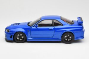 Nissan Skyline GT-R R34 NISMO Z-Tune Bayside Kék AUTOart 1:18 77354 Kompozit – 4. kép a 8-ből
