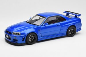 Nissan Skyline GT-R R34 NISMO Z-Tune Bayside Kék AUTOart 1:18 77354 Kompozit