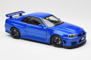 Nissan Skyline GT-R R34 NISMO Z-Tune Bayside Kék AUTOart 1:18 77354 Kompozit – 6. kép a 8-ből