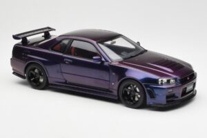 Nissan Skyline GT-R R34 NISMO Z-Tune Midnight Lila III AUTOart 1:18 77464 Kompozit – 6. kép a 8-ből