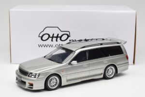 Nissan Stagea Autech WC34 260RS Sonic Silver Otto 1:18 OT471 Gyanta – 6. kép a 6-ből