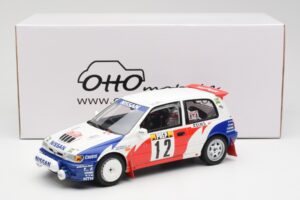 Nissan Sunny GTI-R T. Makinen / S. Harjanne Rally Monte Carlo 1992 Otto 1:18 OT461 Gyanta – 6. kép a 6-ből