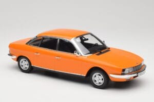 NSU Ro80 Narancssárga Minichamps 1:18 151015401 Fém – 4. kép a 6-ből