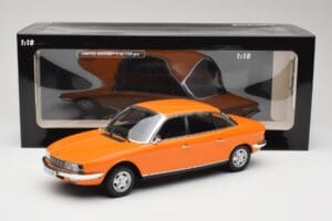 NSU Ro80 Narancssárga Minichamps 1:18 151015401 Fém – 6. kép a 6-ből